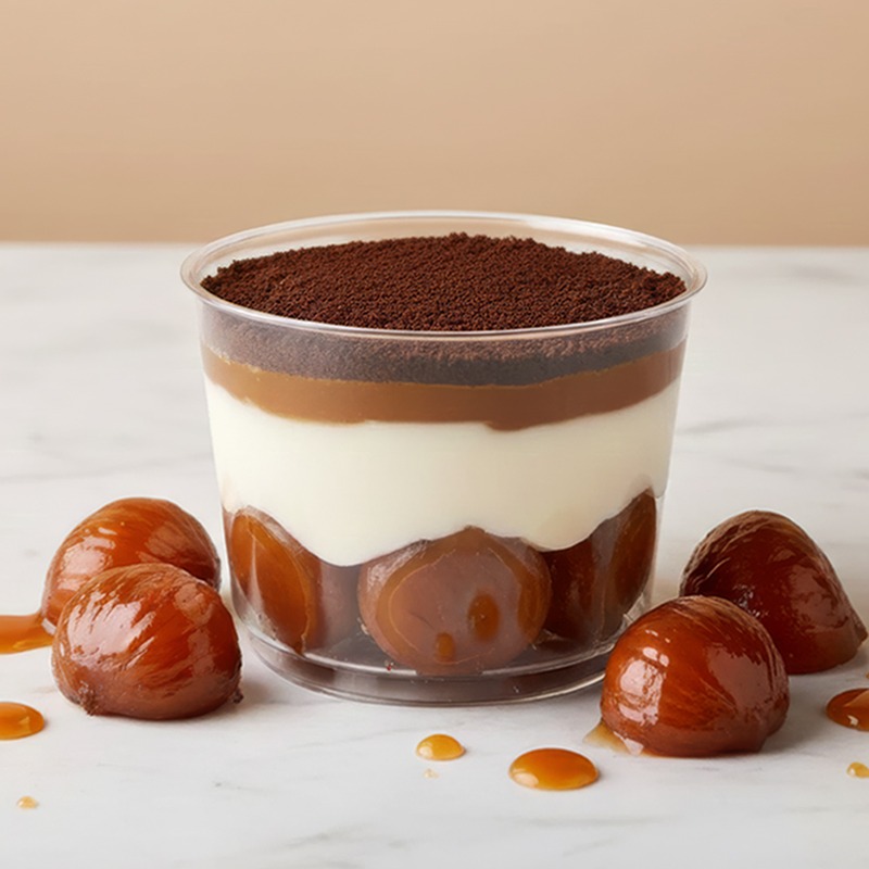 Chestnut Pumpkin Crumble Cup